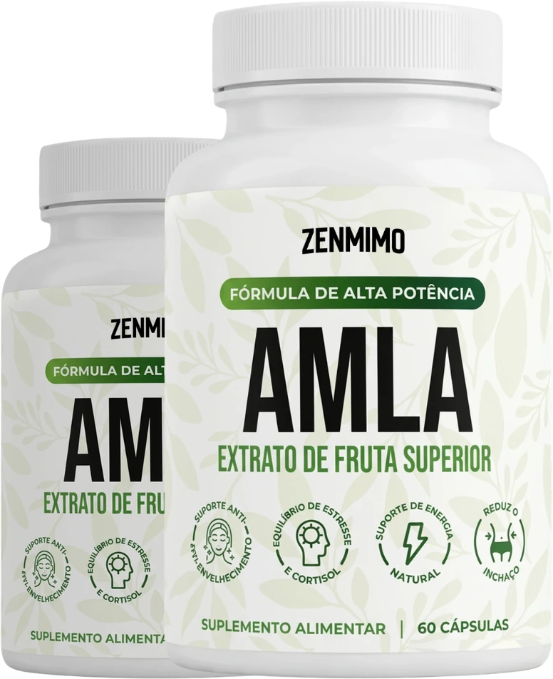 Dois potes de Amla ZENMIMO