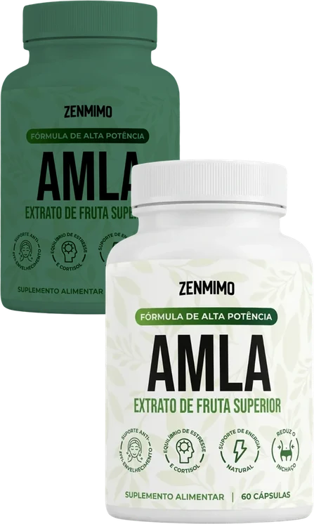 Dois potes de Amla ZENMIMO: um comprado e outro gr&aacute;tis